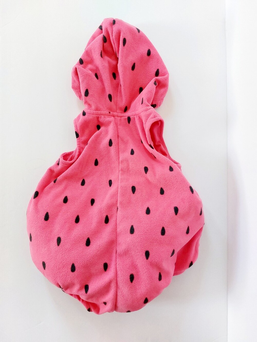 Baby Strawberry 12m Halloween Costume Carters Fleece Plush Fruit Bodysuit - Picture 2 of 3
